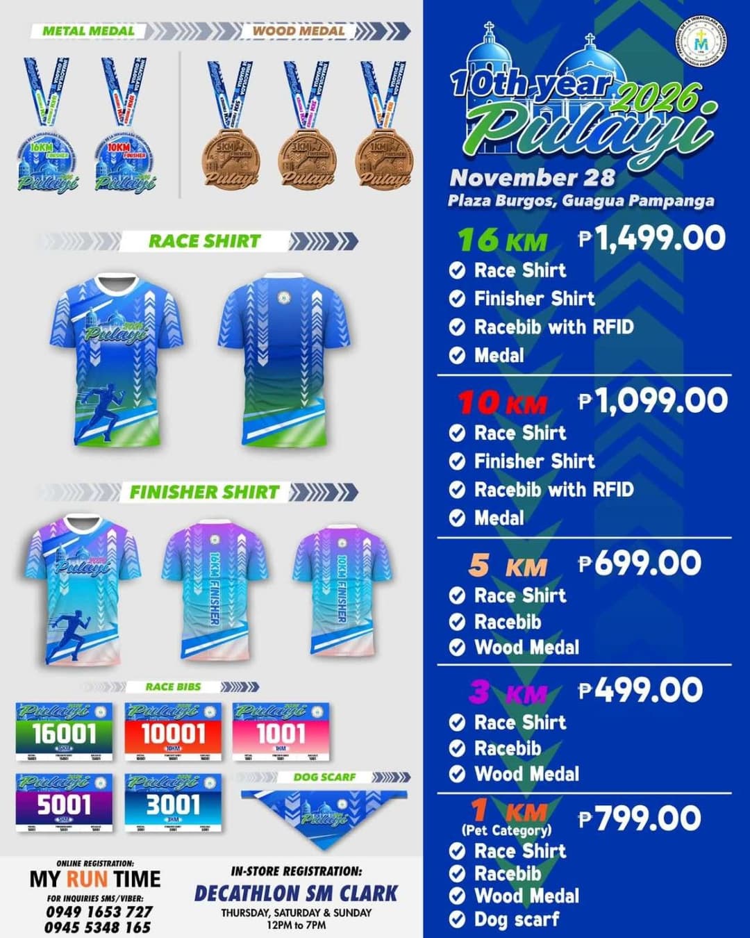 10th Year 2026 Pulayi race event poster image