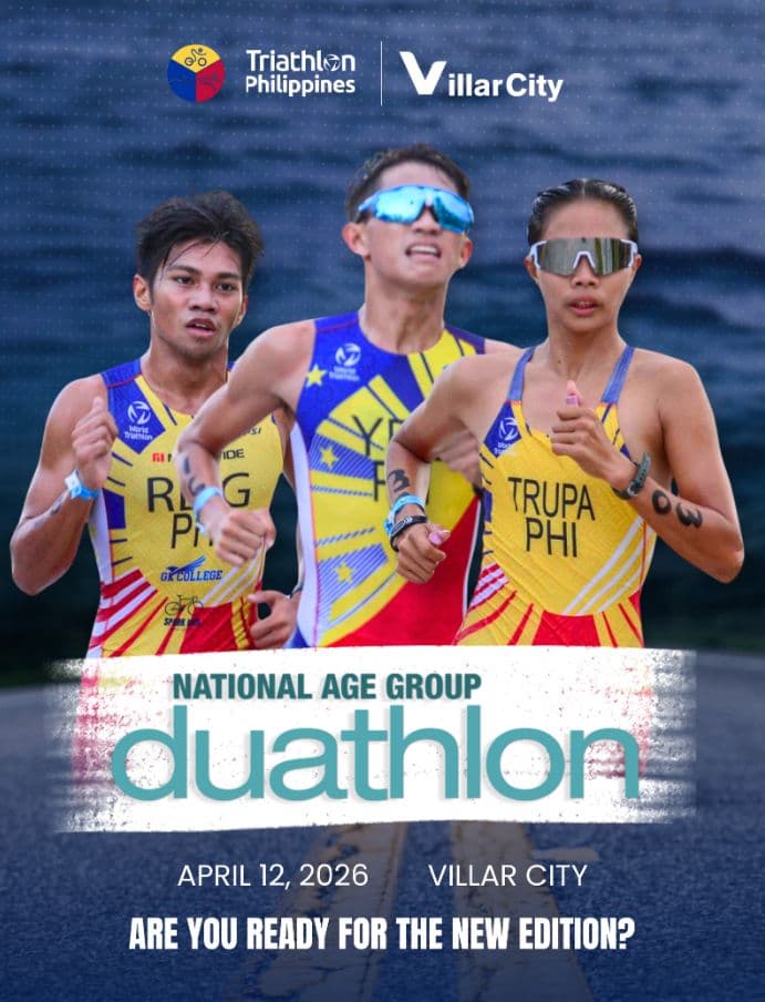 2026 National Age Group Duathlon race event poster image