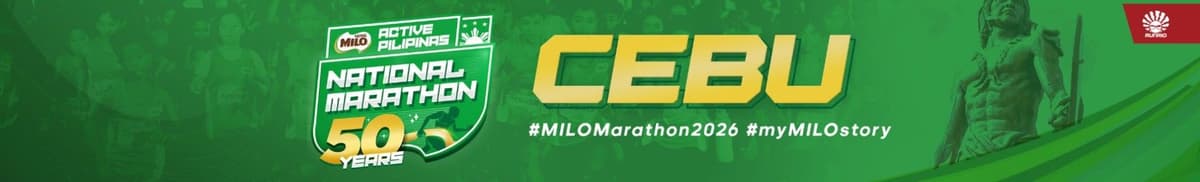 2026 National MILO® Marathon - CEBU race event banner image
