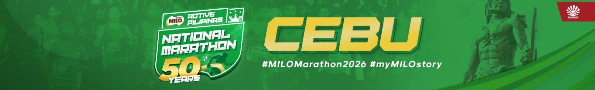2026 National MILO® Marathon - CEBU race event banner image