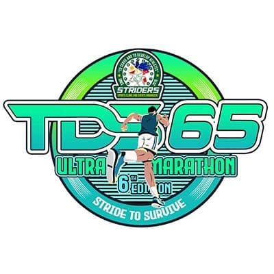 6th Edition TDS65 Ultramarathon race event logo image