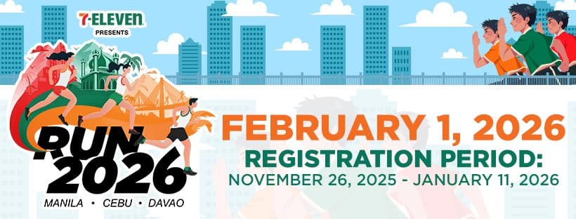 7-Eleven Run 2026 - Cebu race event banner image