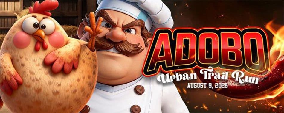 8th Adobo Urban Trail Run race event banner image
