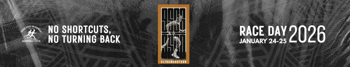 9506 to 9500 Ultramarathon 2026 race event banner image