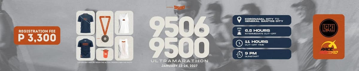 9506 to 9500 Ultramarathon 2027 race event banner image