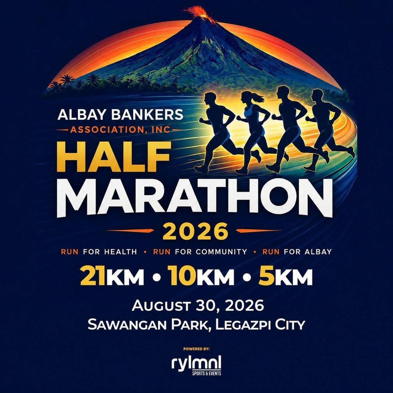 ABA Half Marathon 2026 race event logo image