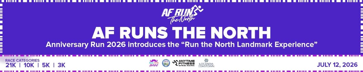 AF Runs the North 2026 race event banner image