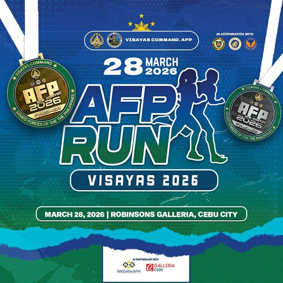 AFP Run Visayas 2026 race event logo image