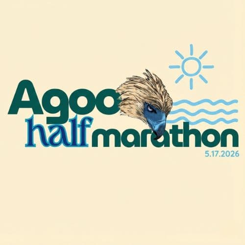 Agoo Half Marathon race event logo image