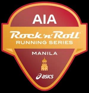 AIA Rock 'n' Roll Manila 2026 race event logo image