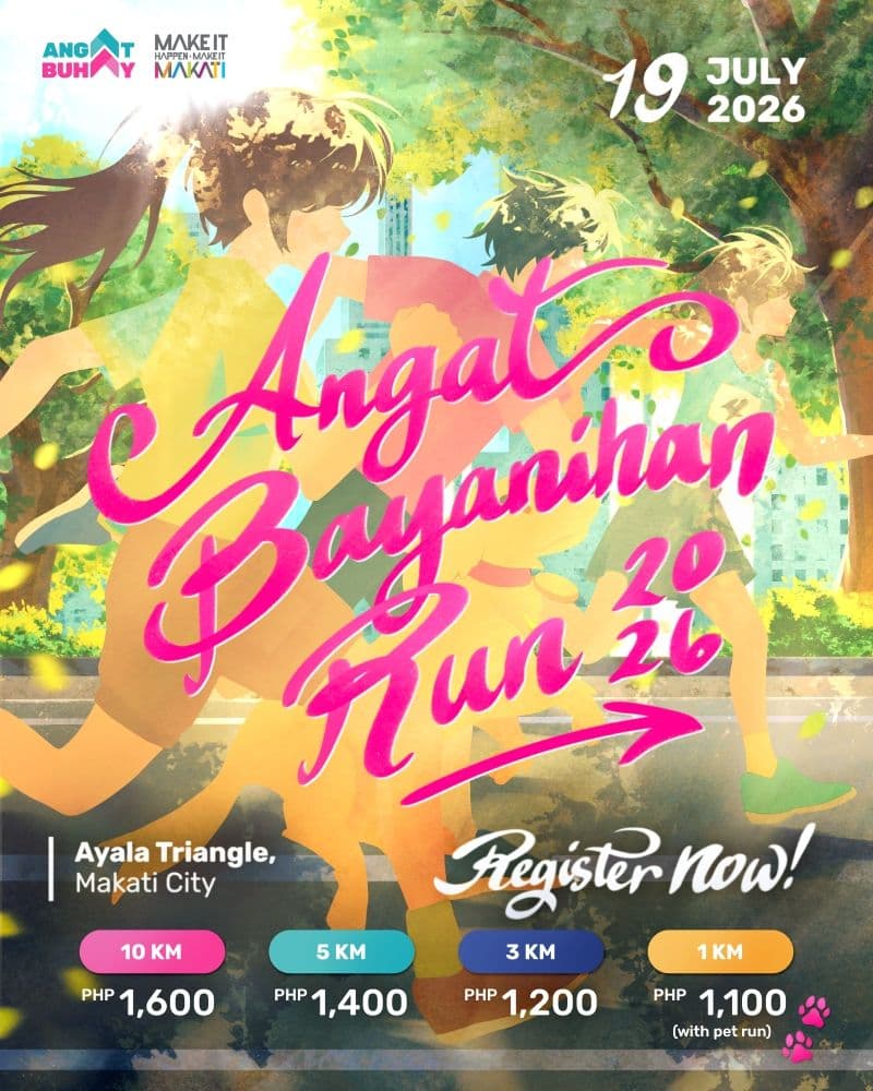 Angat Bayanihan Run 2026 race event poster image