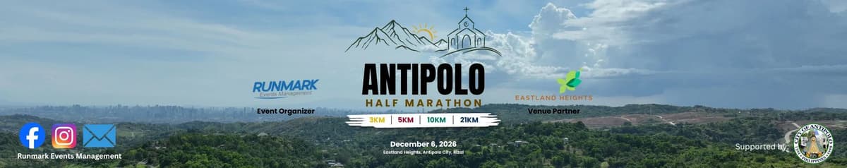 Antipolo Half Marathon 2026 race event banner image