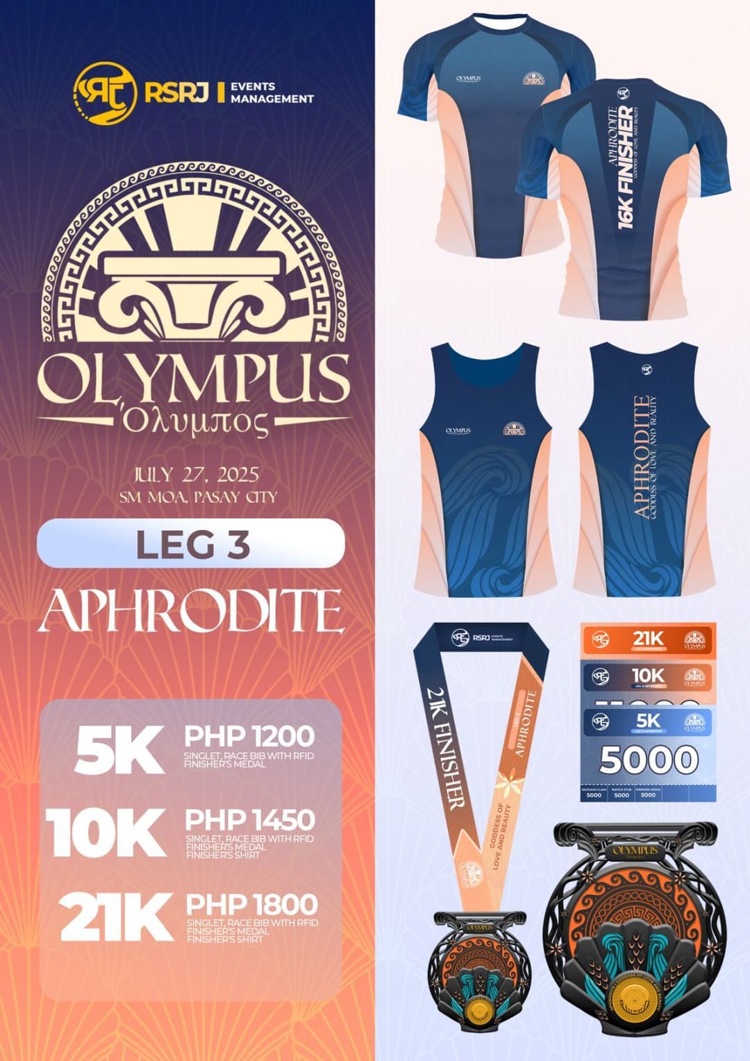 Aphrodite Olympus Leg 3 poster