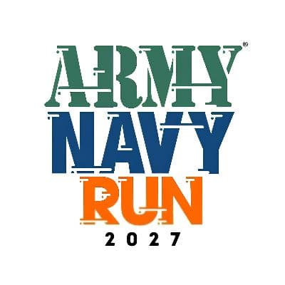 ArmyNavy Run 2027 race event logo image