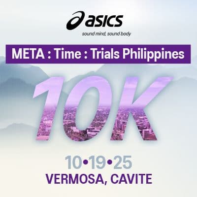 ASICS META: Time: Trials race event logo image