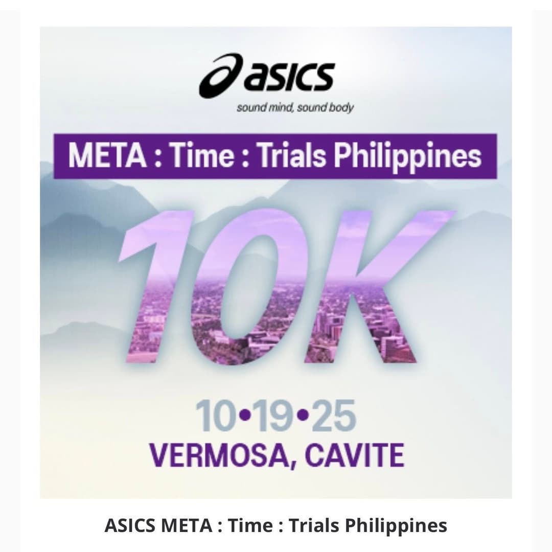 ASICS META: Time: Trials race event poster image