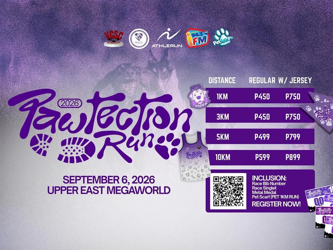AthleRun Pawtection Run 2026 race event poster image