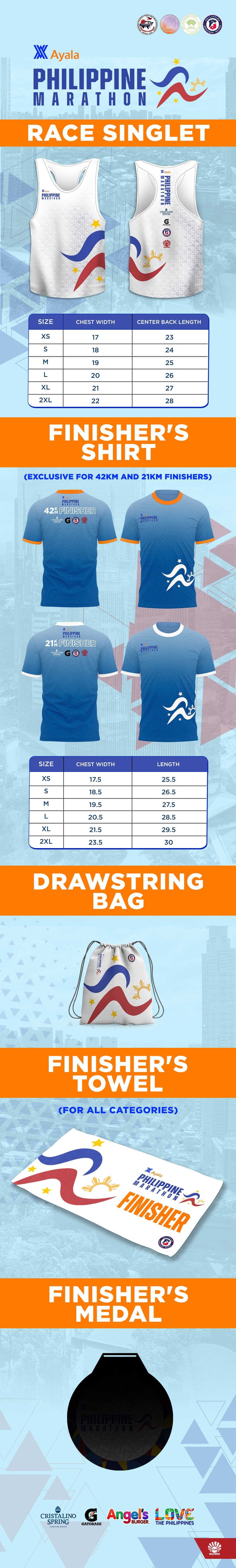 Ayala Philippine Marathon race event poster image