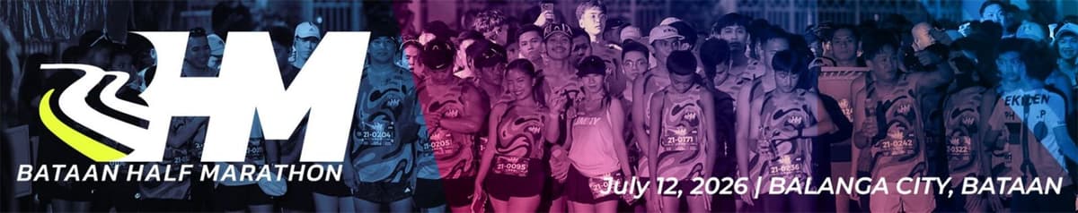 Bataan Half Marathon 2026 race event banner image