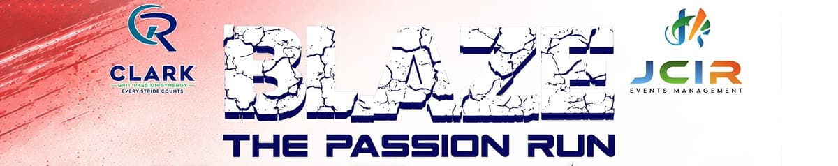 Blaze: The Passion Run race event banner image