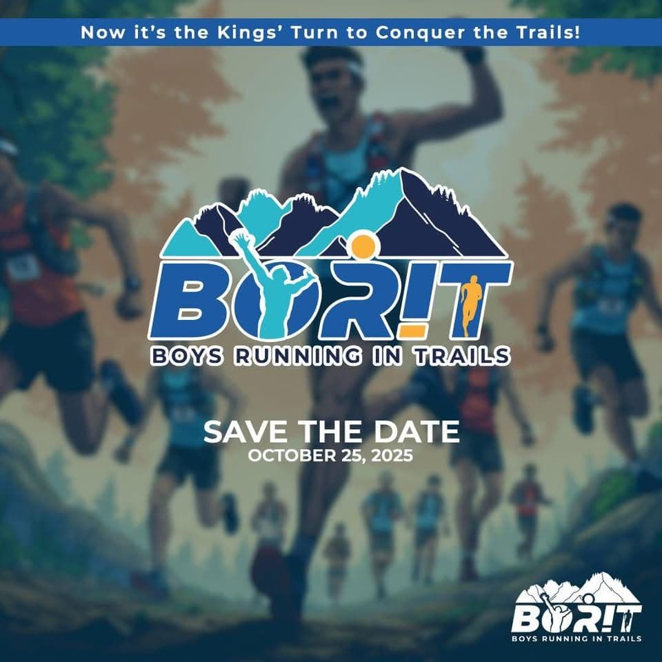 Boys Running In Trails logo
