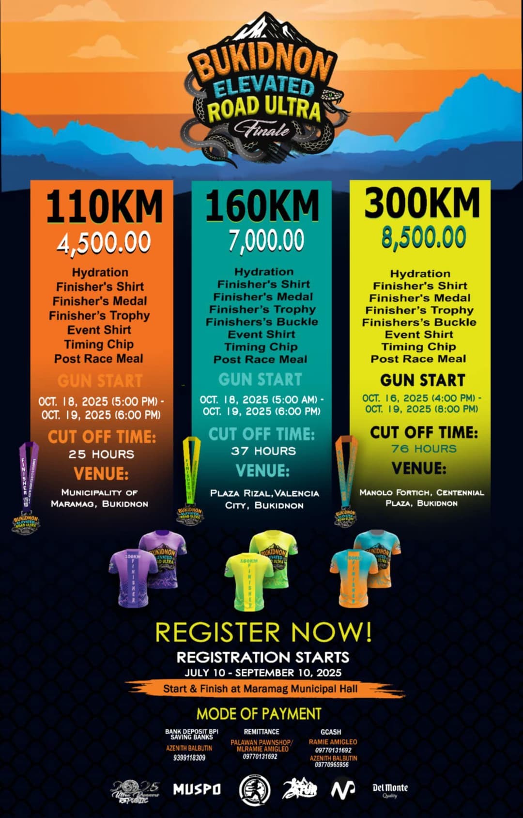 Bukidnon Elevated Road Ultra race event poster image