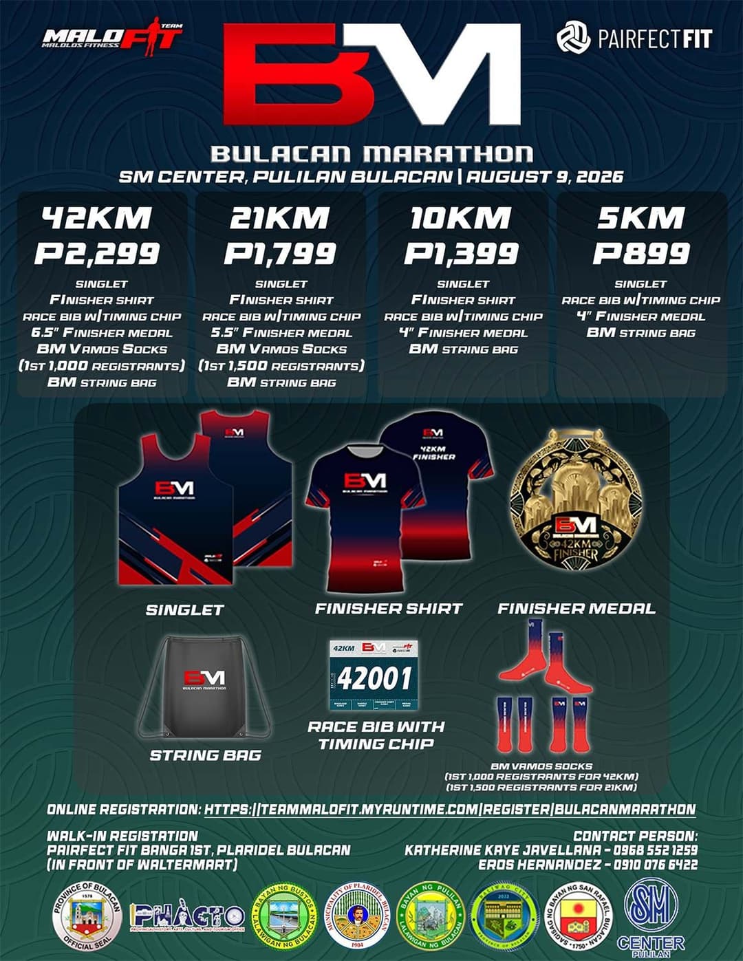 Bulacan Marathon 2026 race event poster image