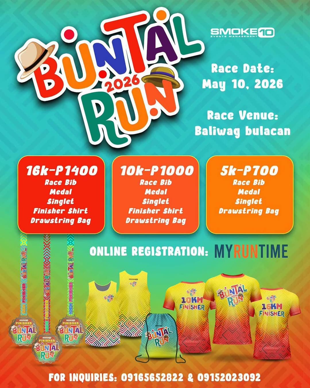 Buntal Run 2026 race event poster image