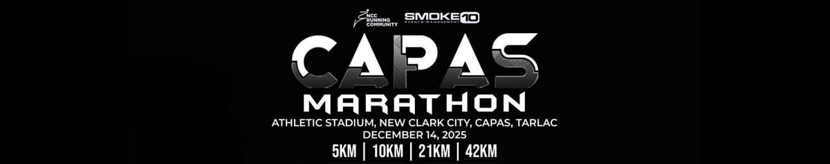 Capas Marathon 2025 race event banner image