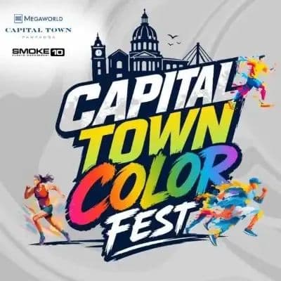 Capital Town Color Fest 2026 race event logo image
