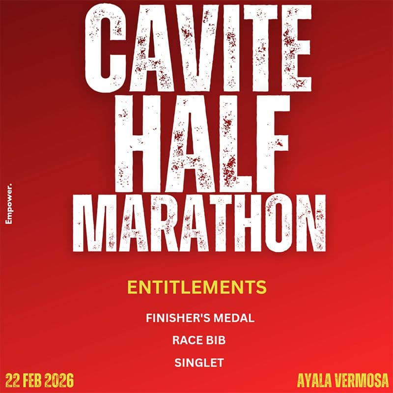 Cavite Half Marathon race event poster image