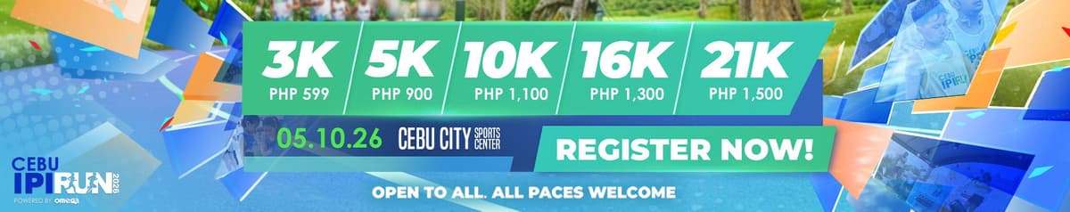 Cebu IPI Run 2026 race event banner image