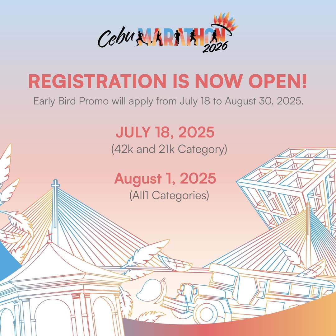 Cebu Marathon 2026 race event poster image