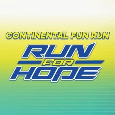 Continental Fun Run Run for Hope race event logo image