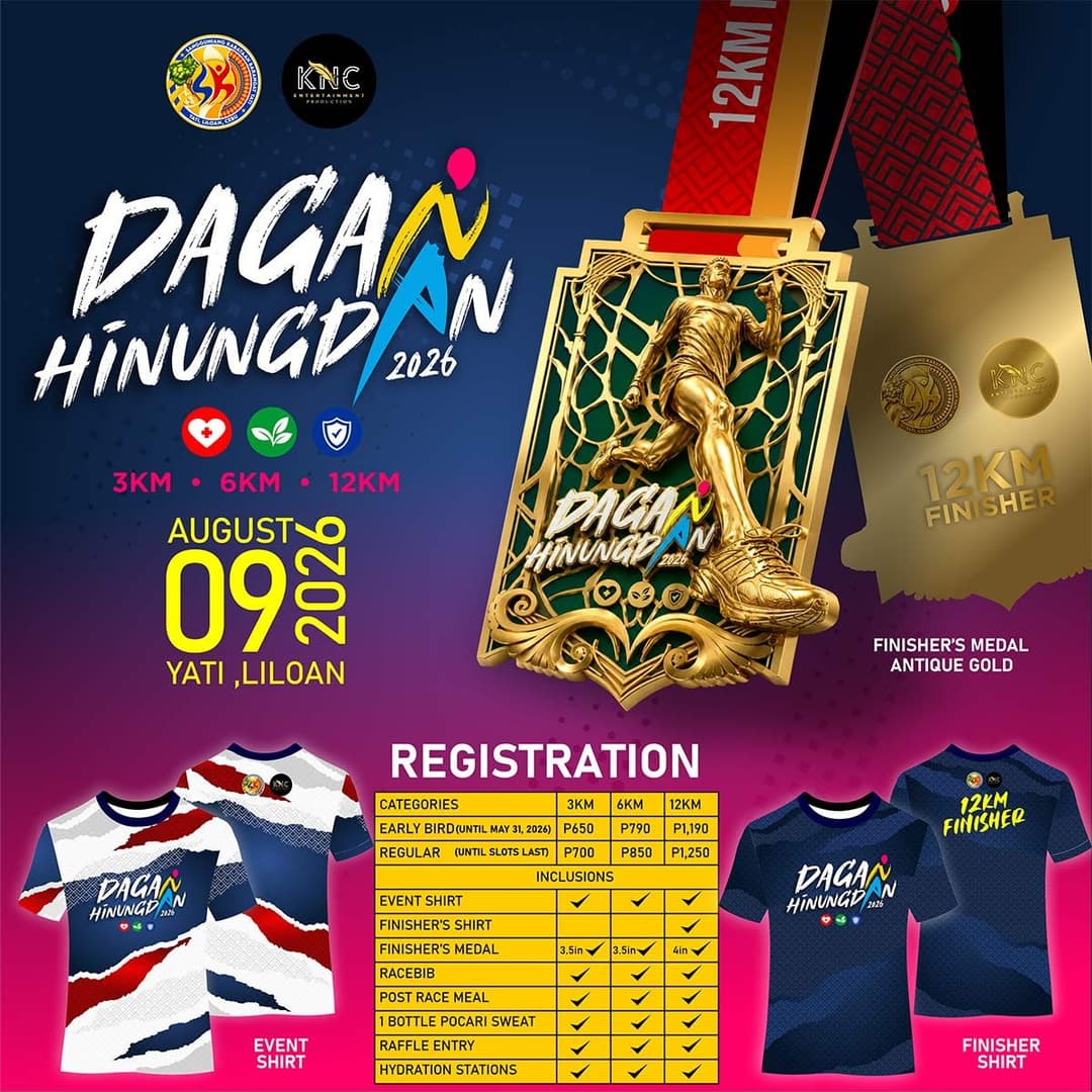 Dagan Hinungdan 2026 race event poster image