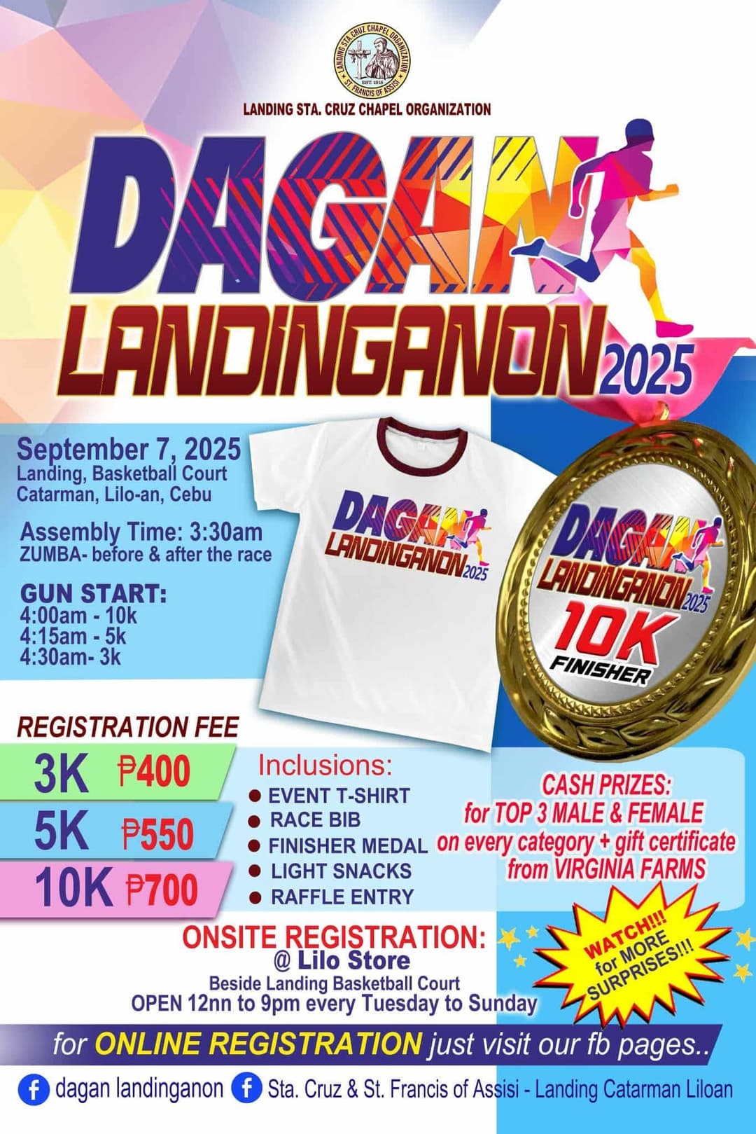 Dagan Landinganon 2025 race event poster image