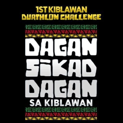 Dagan Sikad Dagan Sa Kiblawan race event logo image