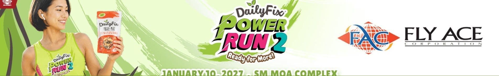 DailyFix Power Run 2027 race event banner image