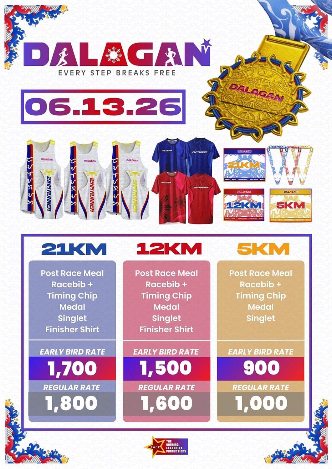 Dalagan Tacloban 2026 race event poster image