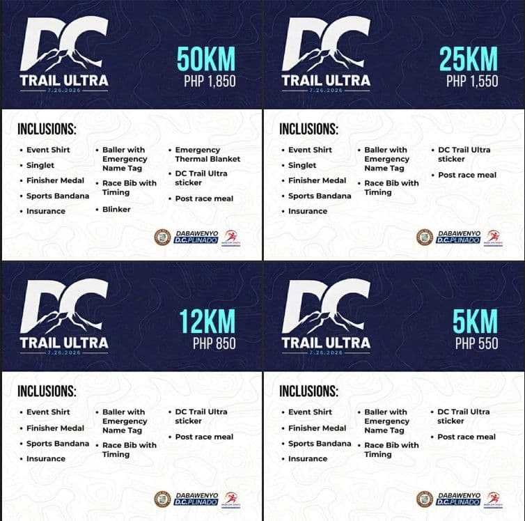 Davao City Trail Ultra race event poster image