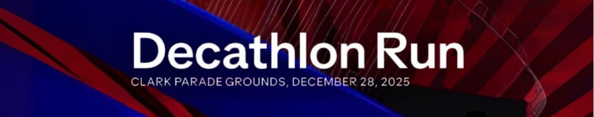 Decathlon Run 2025 race event banner image