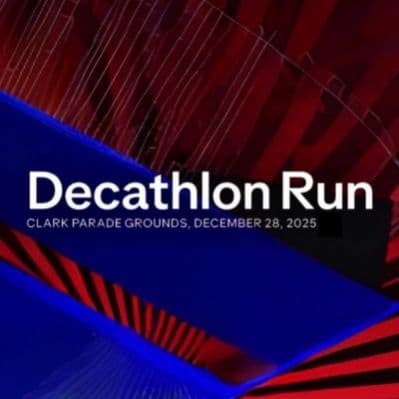 Decathlon Run 2025 race event logo image