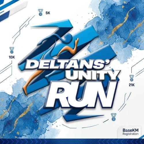 DELTANS' Unity Virtual Run race event logo image