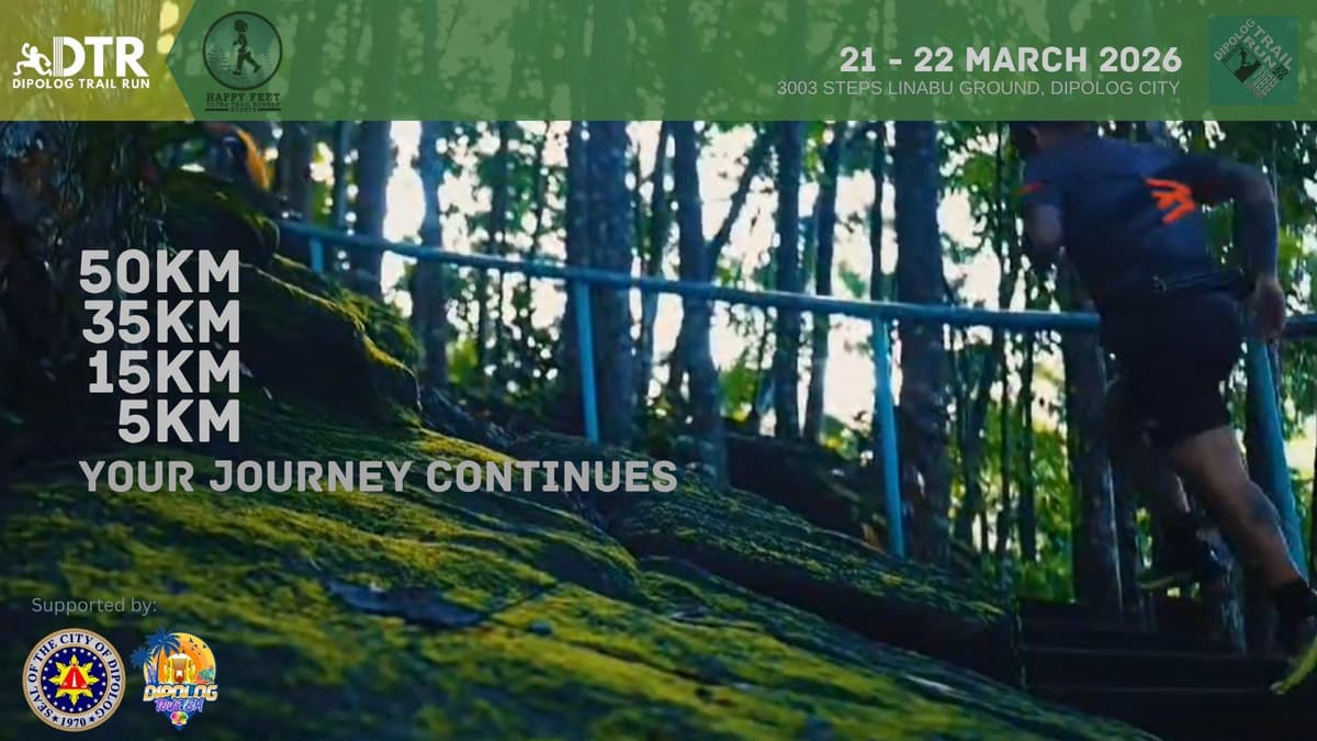 Dipolog Trail Run 2026 race event banner image