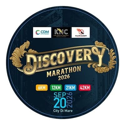 Discovery Marathon 2026 race event logo image