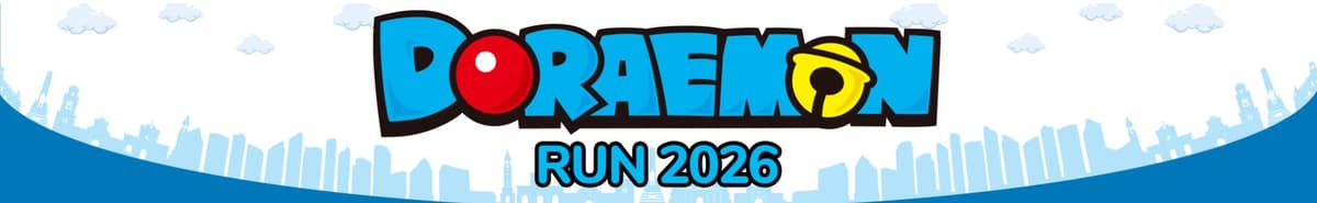Doraemon Run 2026 race event banner image