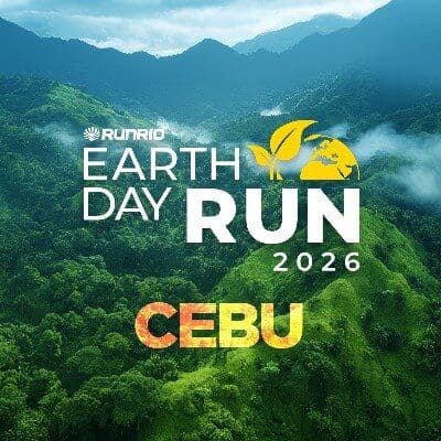 Earth Day Run CEBU 2026 race event logo image