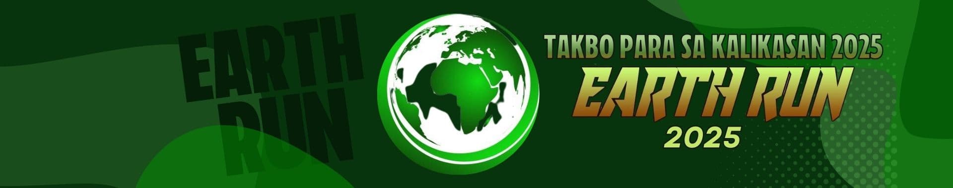 Earth Run 2025 race event banner image