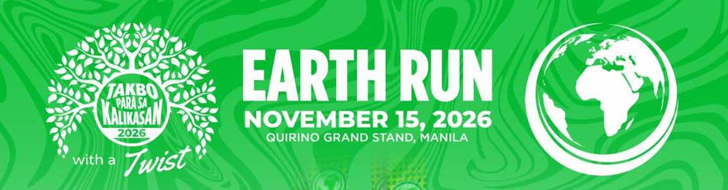 Earth Run 2026 race event banner image