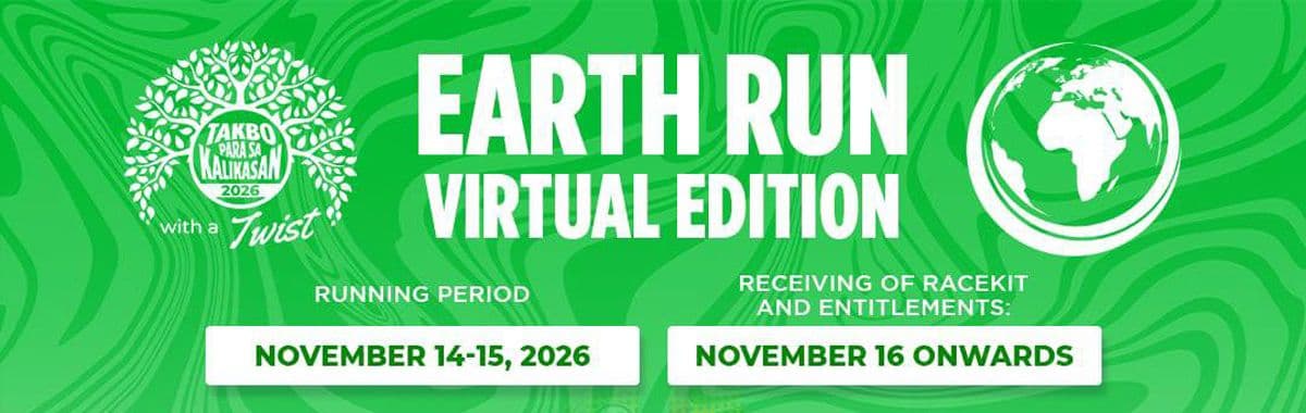 Earth Run 2026 Virtual Edition race event banner image